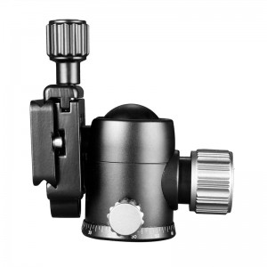 KINGJOY G0 thiết kế mới Đầu bóng xoay 360 độ với tấm phát hành nhanh arca swiss