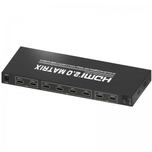 V2.0 HDMI 4x4 Matrix Hỗ trợ Ultra HD 4Kx2K @ 60Hz HDCP2.2 18Gbps