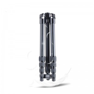 Kingjoy SF056 Bộ dụng cụ ba chân có thể gập lại 5 phần với góc chụp thấp và cột trung tâm có thể được sử dụng làm monepad