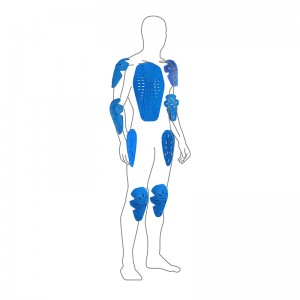 Bọt ACF được chế tạo thành một cơ thể bảo vệ đặc biệt để bảo vệ cơ thể con người. (ACF)