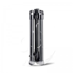 Kingjoy SC056 Bộ dụng cụ ba chân có thể gập lại 5 phần với góc chụp thấp và cột trung tâm có thể được sử dụng làm monepad