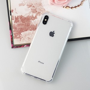 iPhone X \/ iPhone XS TPU + PC vỏ điện thoại di động trong suốt và chống va đập