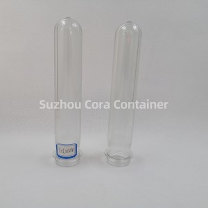 27mm 75g Kích thước cổ 32mm Plasitc Pet Preform cho nước giải khát dầu