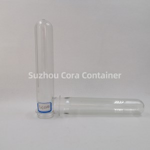 27mm 75g Kích thước cổ 32mm Plasitc Pet Preform cho nước giải khát dầu