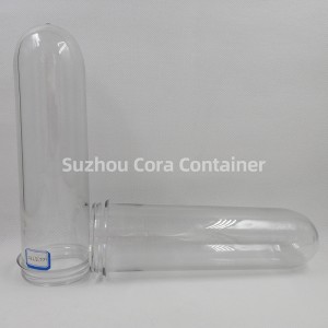 65mm 275g Kích thước cổ 72mm Plasitc Pet Preform cho nước giải khát dầu