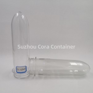 39mm 83G Kích thước cổ 46mm Plasitc Pet Preform cho nước giải khát dầu