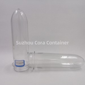 39mm 100g Kích thước cổ 46mm Plasitc Pet Preform cho nước giải khát dầu