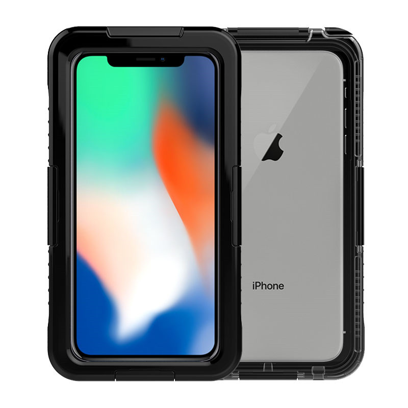 Ốp lưng chống nước Apple iphone XS Max để bơi (Đen)