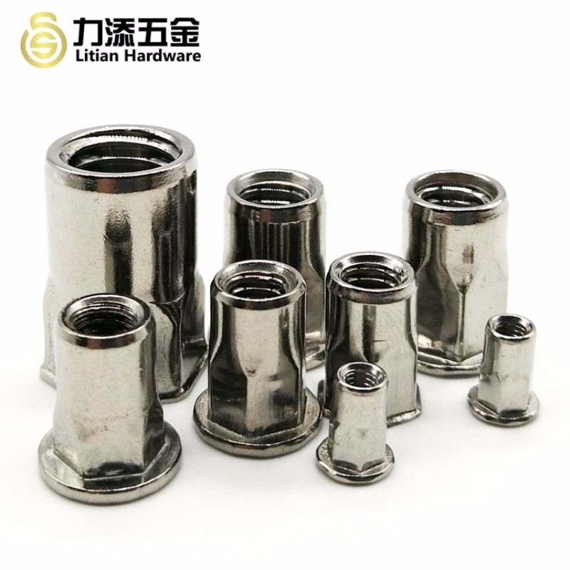 Nhà máy bán buôn đinh tán bằng thép không gỉ hex-M12 hex hex