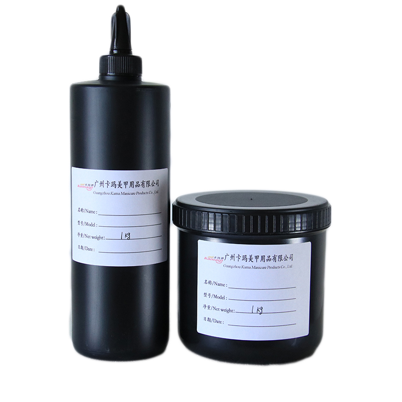 Kamayi pháp móng tay uv xây dựng gel ngâm ngâm mở rộng móng gel nguyên liệu tự nhiên trong suốt màu uv gel 1kg
