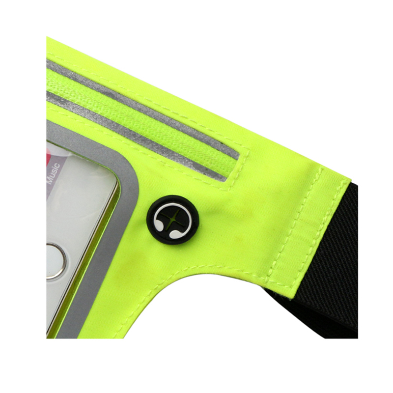 Lycra Sport Waist Pouch with transparent Window