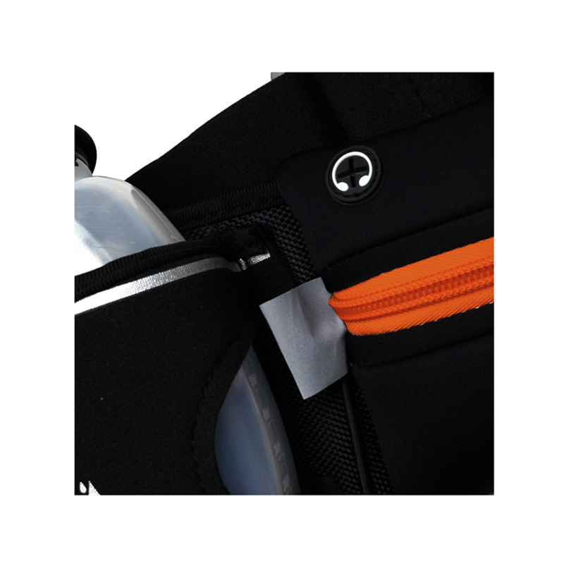 Fanny Pack với người giữ chai nước Running Dog đi bộ đường dài túi eo cho nam giới