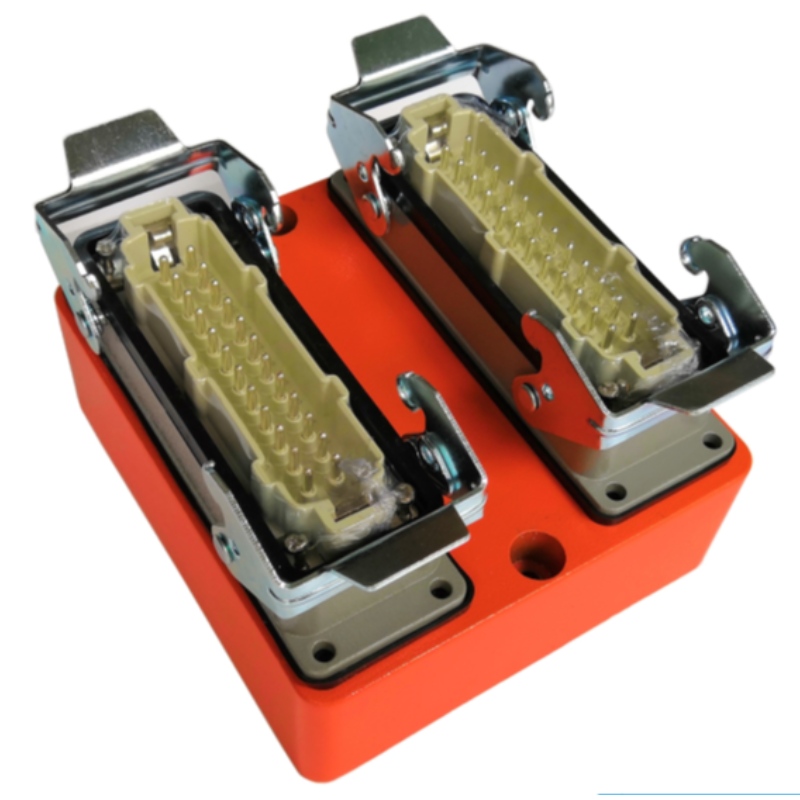 Hộp nút 242 +plug+base+gray