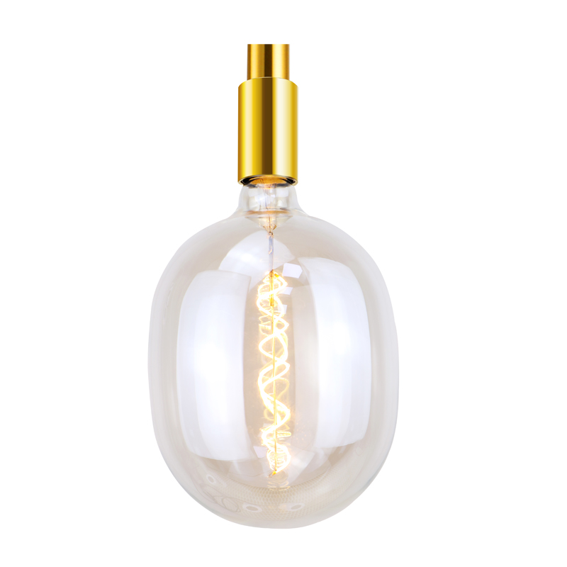 Rongsheng phẩm chất lượng cao 4W đèn hình xoắn ốc nguyệt quế màu