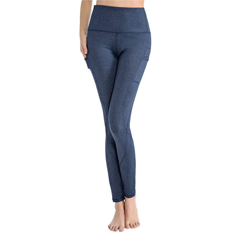 Thực phẩm FDMF10- out Pocket High Waist Yoga Pants,Tummy control