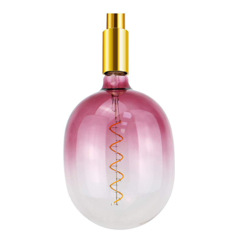 T180 EGG Khe màu hồng 80 đồ trang trí bằng bóng đèn sáng