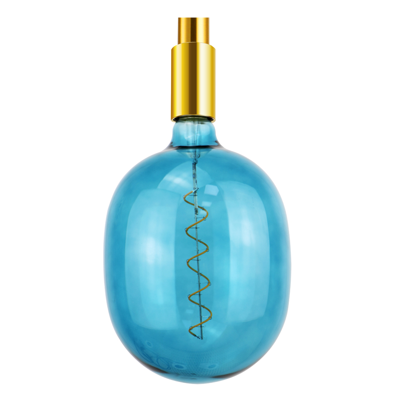 T180 EGG hình màu xanh 4.0 W 120 đến 230V tiết kiệm năng lượng từ bóng đèn pin trong nhà.