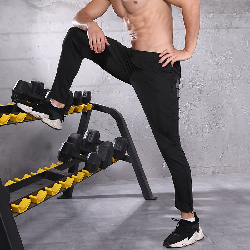 Thực phẩm FDMM24-Mens Gym Jogger Pants with Zipper Pocket