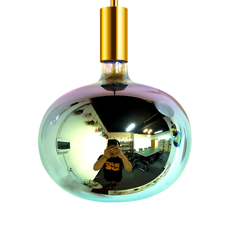 T180 EGG 150chiếu bộ 230v 170mm nhiều màu phủ bóng đèn LED đẹp đẽ