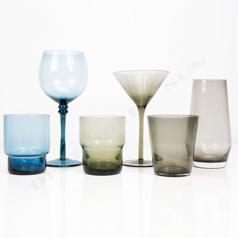 Uống rượu hảo hạng cổ điển cốc rượu cốc sâm cốc