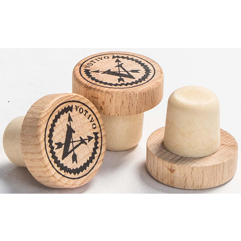 nút nút chai rượu vang kết thúc gỗ