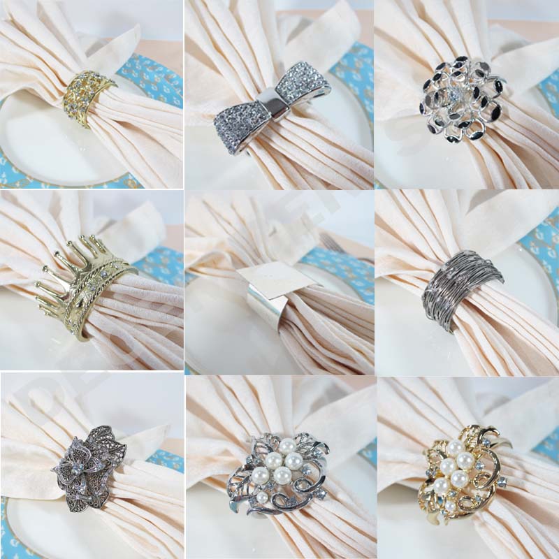 Nhẫn kim loại đa dạng hấp dẫn và bền