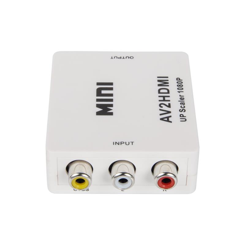 Thu nhỏ AVA/RCA/CVBS to HDMI Converter Upcaler 720p/1080p