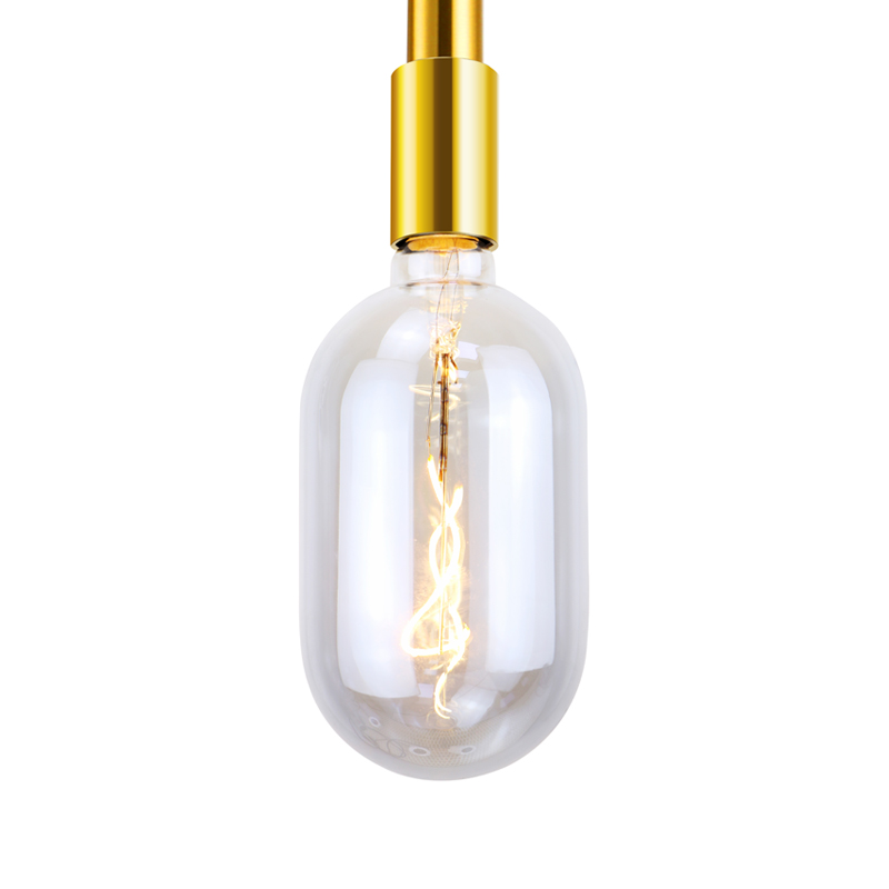 Tank Aqua Blue rõ ràng kích thước lớn 105mm trang trí đèn led