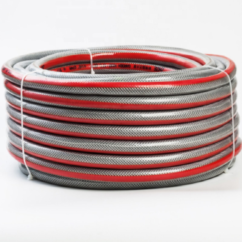Không có mùi chất lượng tốt đầy màu sắc linh hoạt sợi bện gia cố nhựa PVC vườn vòi