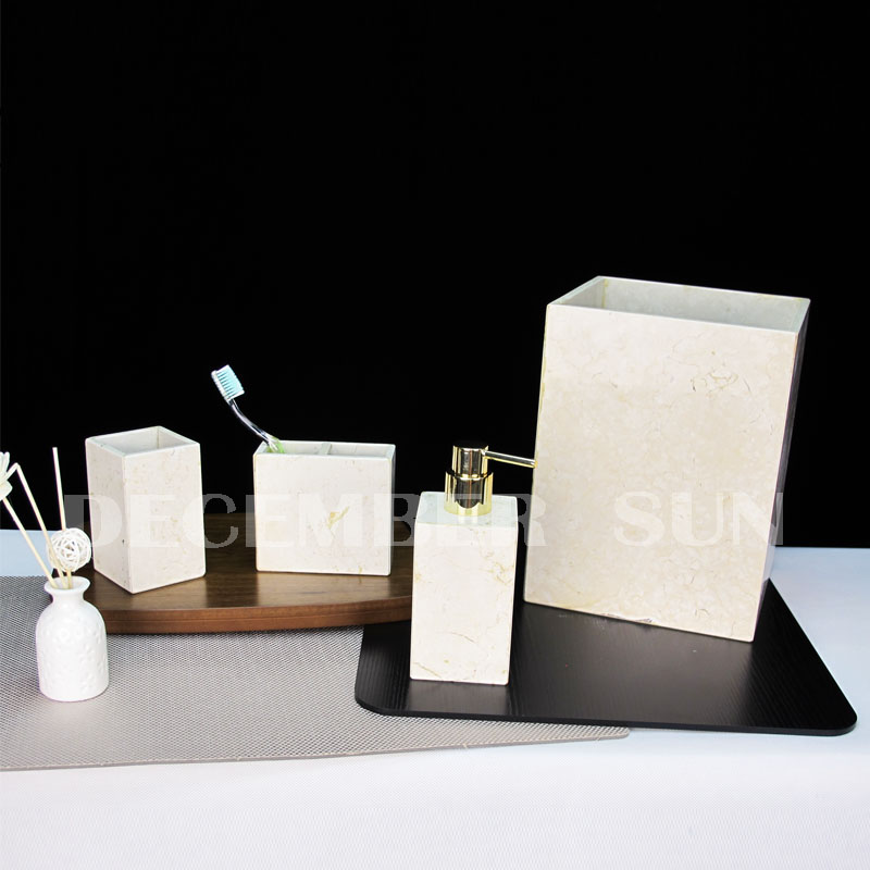 Bán buôn phụ kiện phòng tắm bằng đá cẩm thạch cho phòng tắm