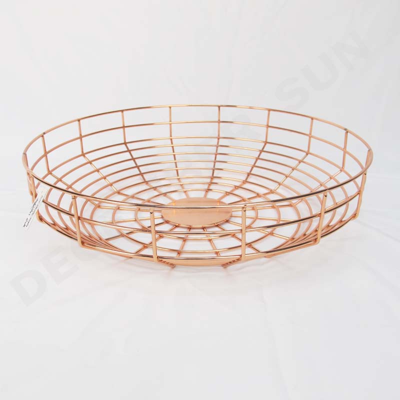 Giỏ trái cây tròn