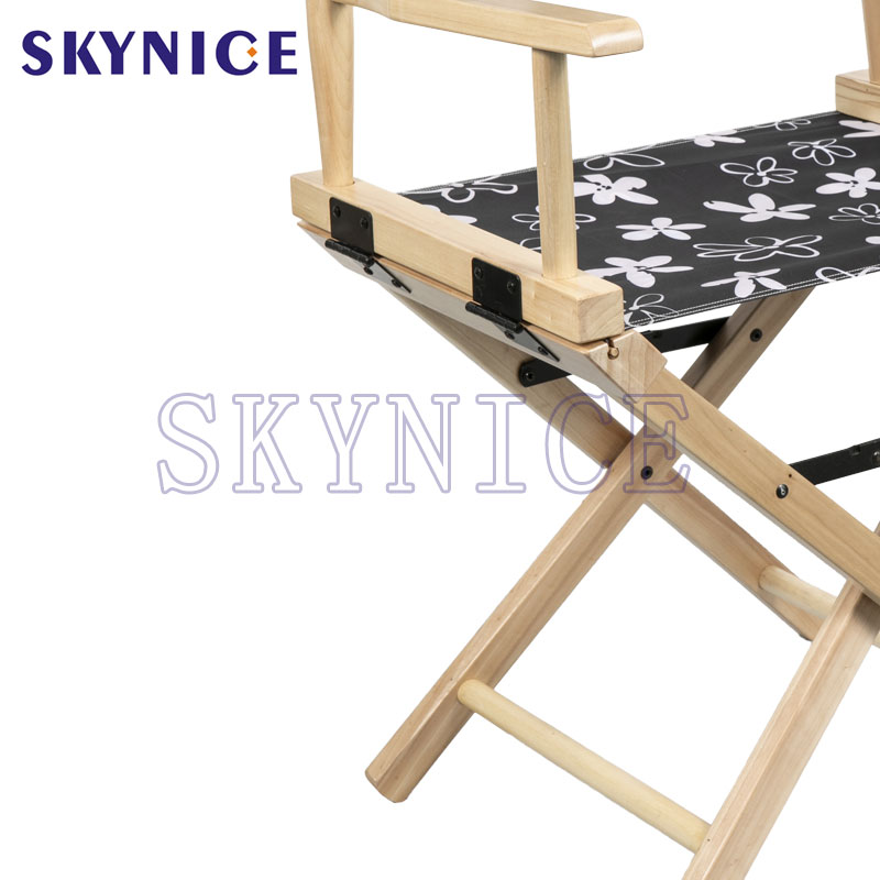 Ghế giám đốc có thể gập lại bằng gỗ có logo