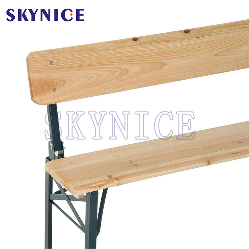 Phòng ăn được sử dụng Bàn bia bằng gỗ gấp