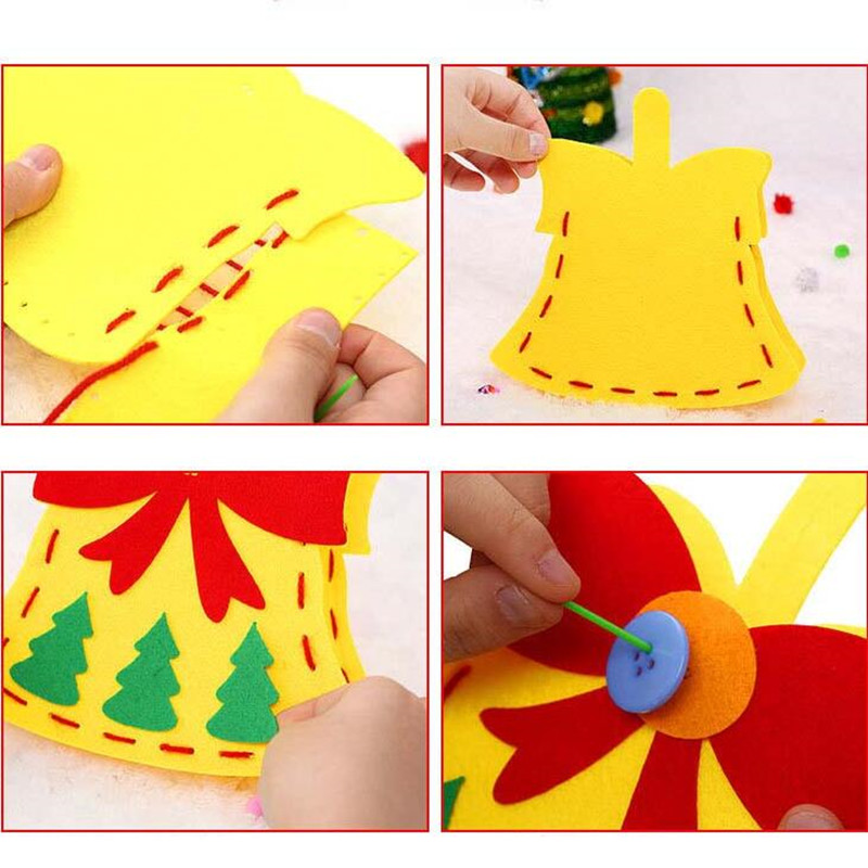 Giáng sinh Handmade DIY Túi nỉ