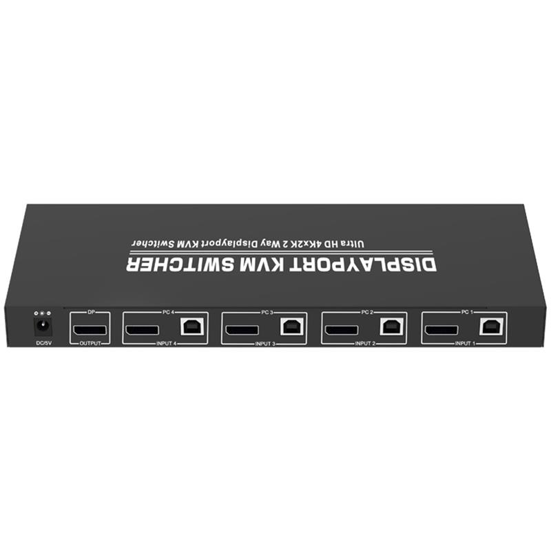 1.2 Bộ chuyển đổi Displayport KVM 4x1 Hỗ trợ 3D Ultra HD 4Kx2K @ 60Hz