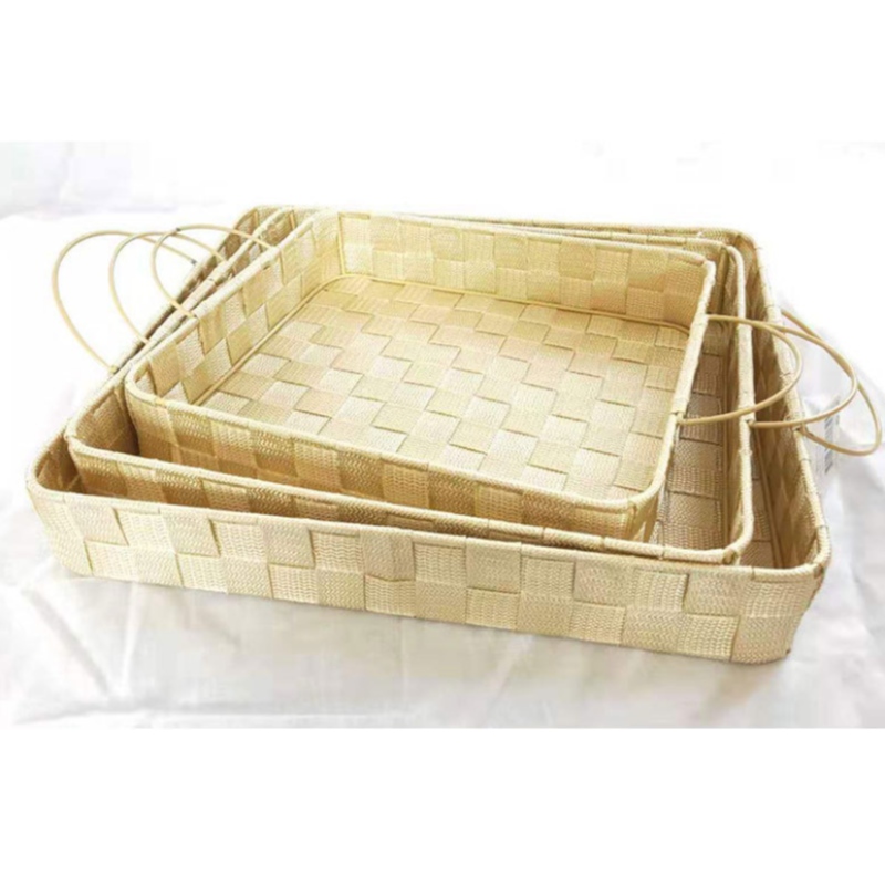 Hộp vải với tay cầm