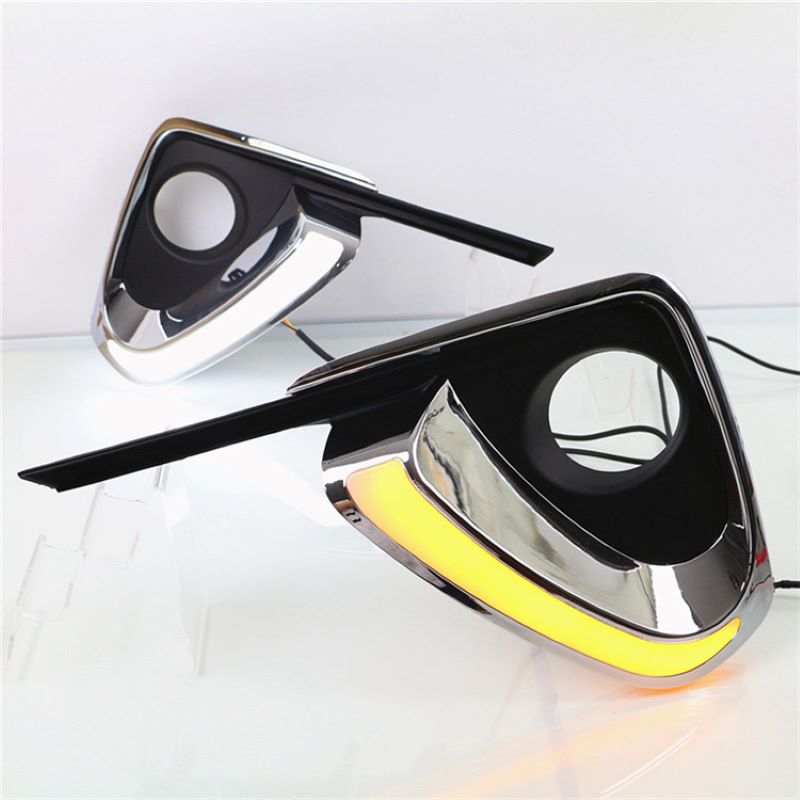 Đèn chạy ban ngày cho Toyota Fortuner 2015 ~ 2016, Foglamp cho Toyota Fortuner DRL