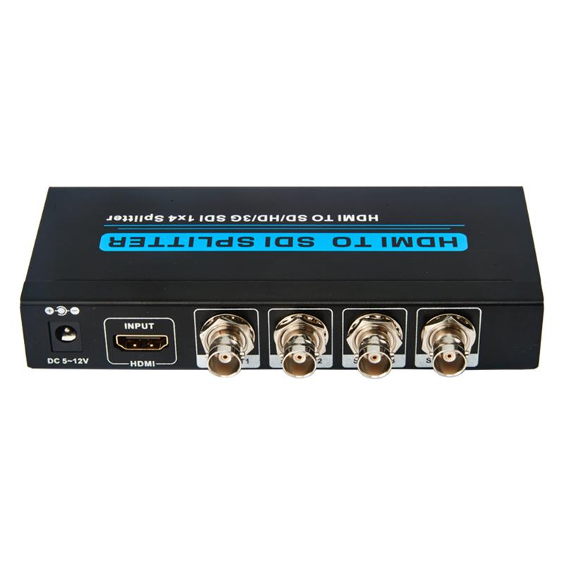 HDMI TO SD \/ HD \/ 3G SDI 1x4 SPLITTER Hỗ trợ 1080P
