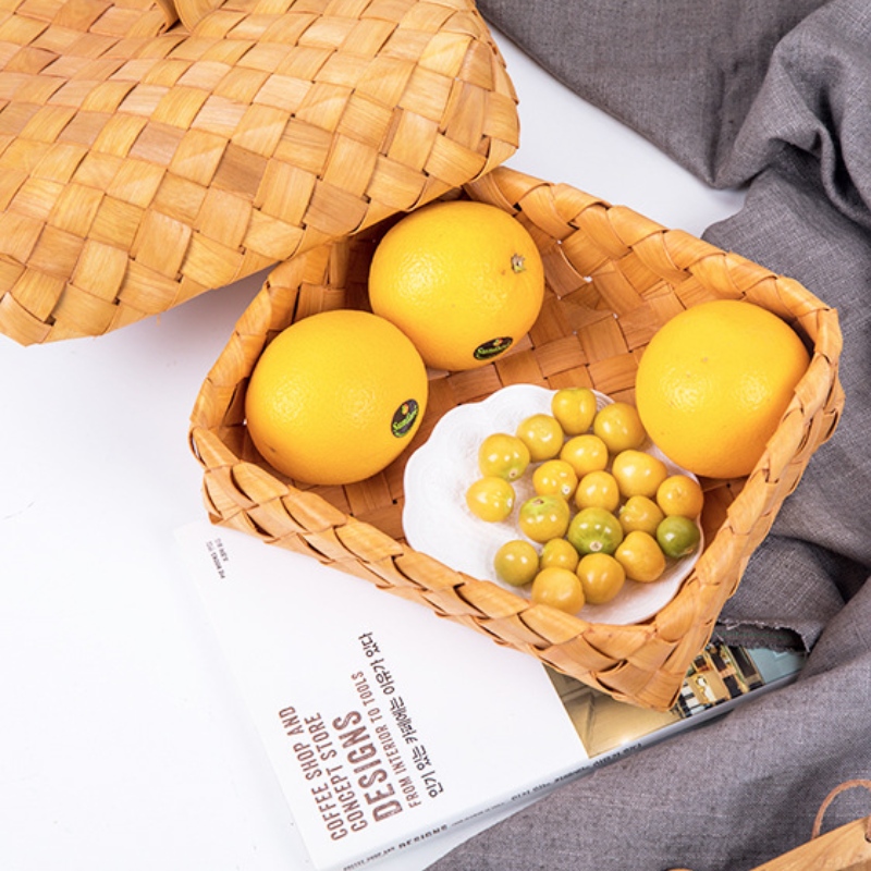 Trang trí nội thất khay gỗ