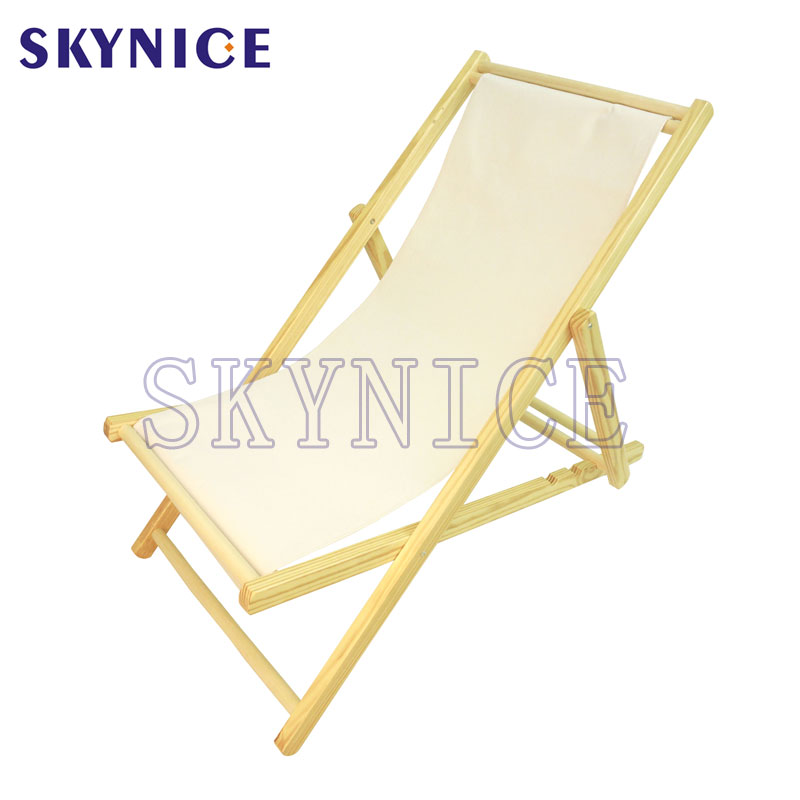 Tùy chỉnh gấp câu cá ghế gỗ sling với logo