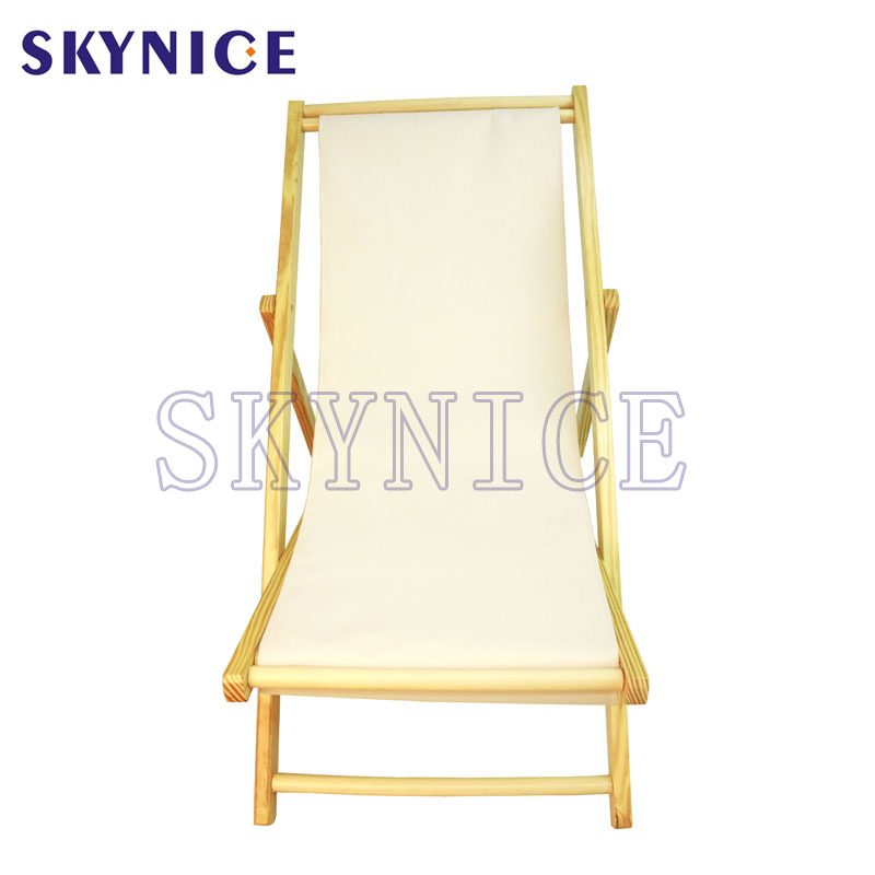 Tùy chỉnh gấp câu cá ghế gỗ sling với logo