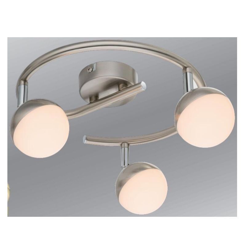 Đèn LED điểm cao áp-3, với bóng nhựa nửa hình cầu