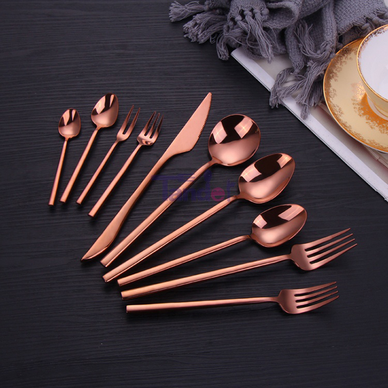 18/8 đánh bóng gương bằng vàng Pv thép không rỉ