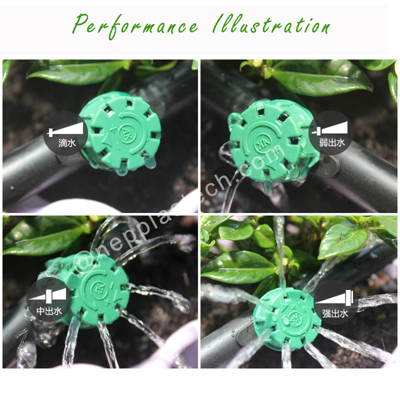 hệ thống phát nhỏ giọt tự động điều chỉnh tưới nhỏ giọt nội tuyến