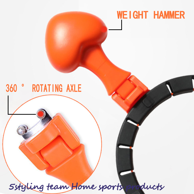 Thông minh hula hoop, tiktok, đỏ, cơ thể mới, giảm mỡ, eo thon, tháo dỡ, không có nhà máy hula hoop.