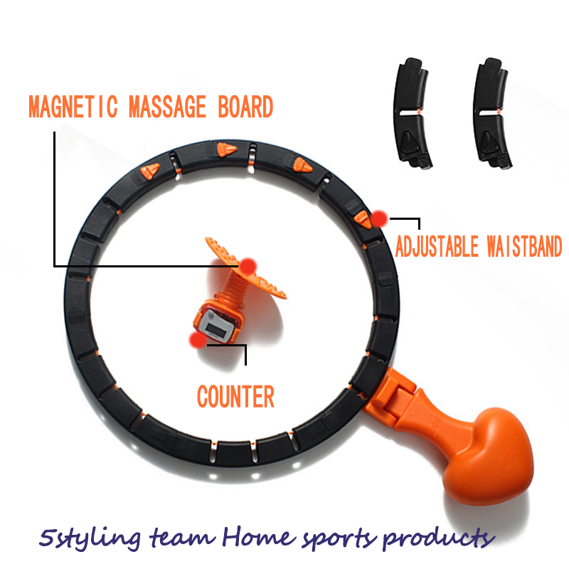 Thông minh hula hoop, tiktok, đỏ, cơ thể mới, giảm mỡ, eo thon, tháo dỡ, không có nhà máy hula hoop.