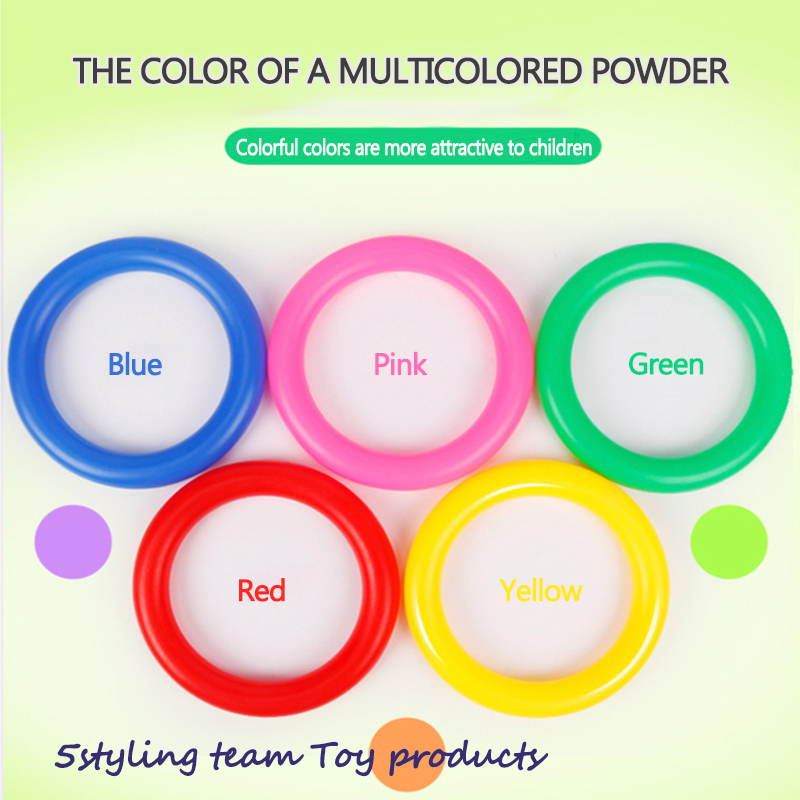 Ném hoops đồ chơi thể thao của trẻ em ném hoops trong nhà và ngoài trời đạo cụ thể dục thể thao để cải thiện sự tập trung