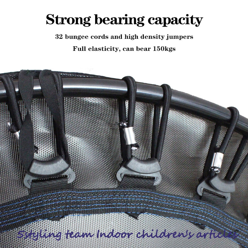 Tianxin trampoline dành cho người lớn trẻ em tập thể dục tại nhà trampoline trong nhà và ngoài trời trampoline dây đàn hồi với lan can trampoline