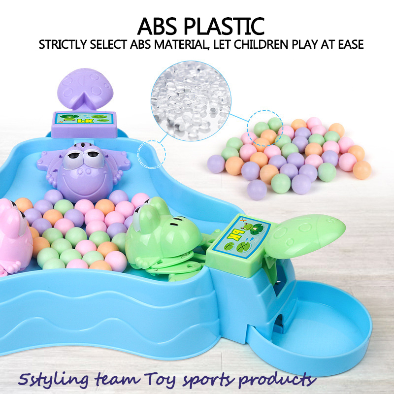 Tiktok, cùng một đứa trẻ, ếch, đậu và cô gái, trò chơi tương tác gia đình Doug tham lam.