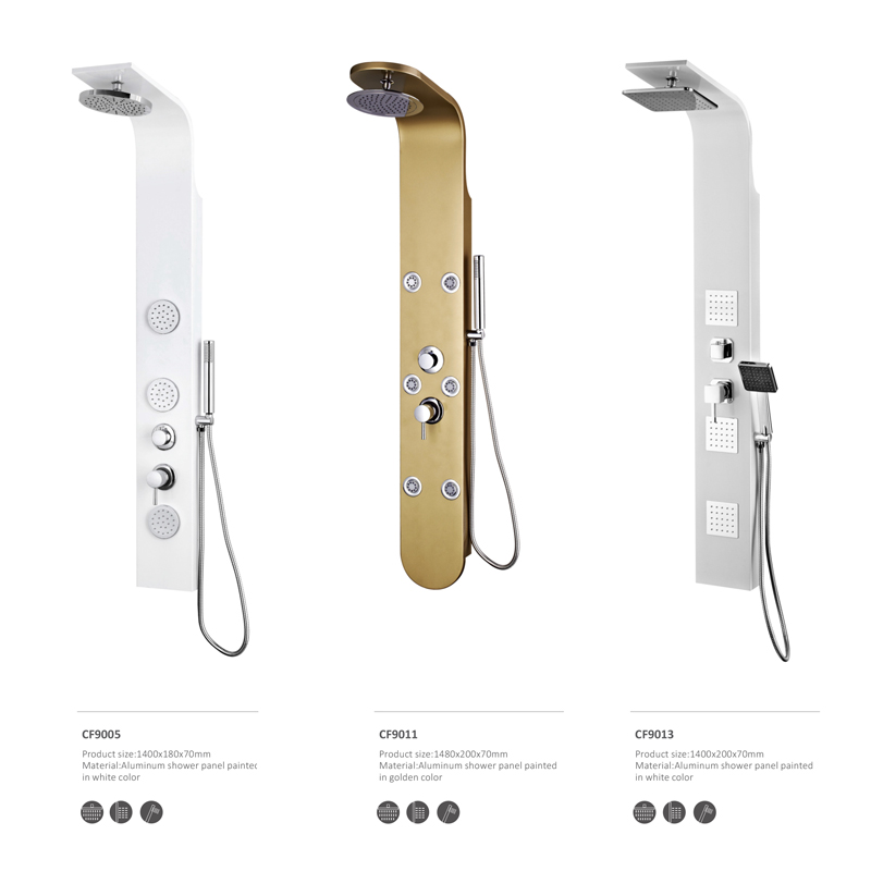 Bảng điều khiển vòi sen nhôm CF9008